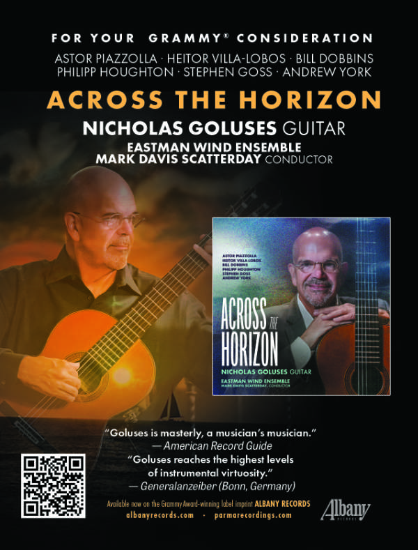 For Your Grammy(R) Consideration - Across the Horizon - Nicholas Goluses Guitar